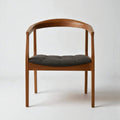Modern Dining Chair with Wooden Arms – Stylish Kitchen & Living Room Seating