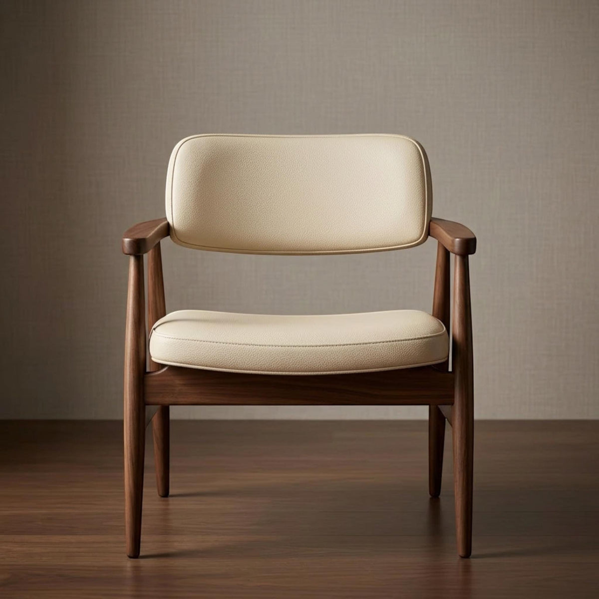 Handmade Solid Wood Dining Chair, Modern Kitchen & Living Room Chair Wooden Armchair