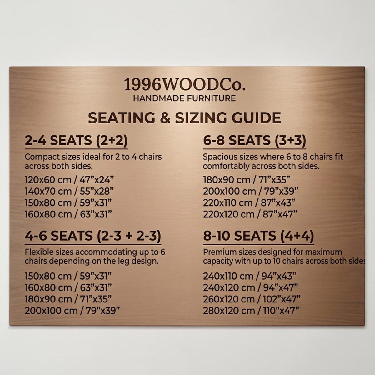 Custom Walnut Dining Table: Handcrafted Solid Wood Kitchen Furniture