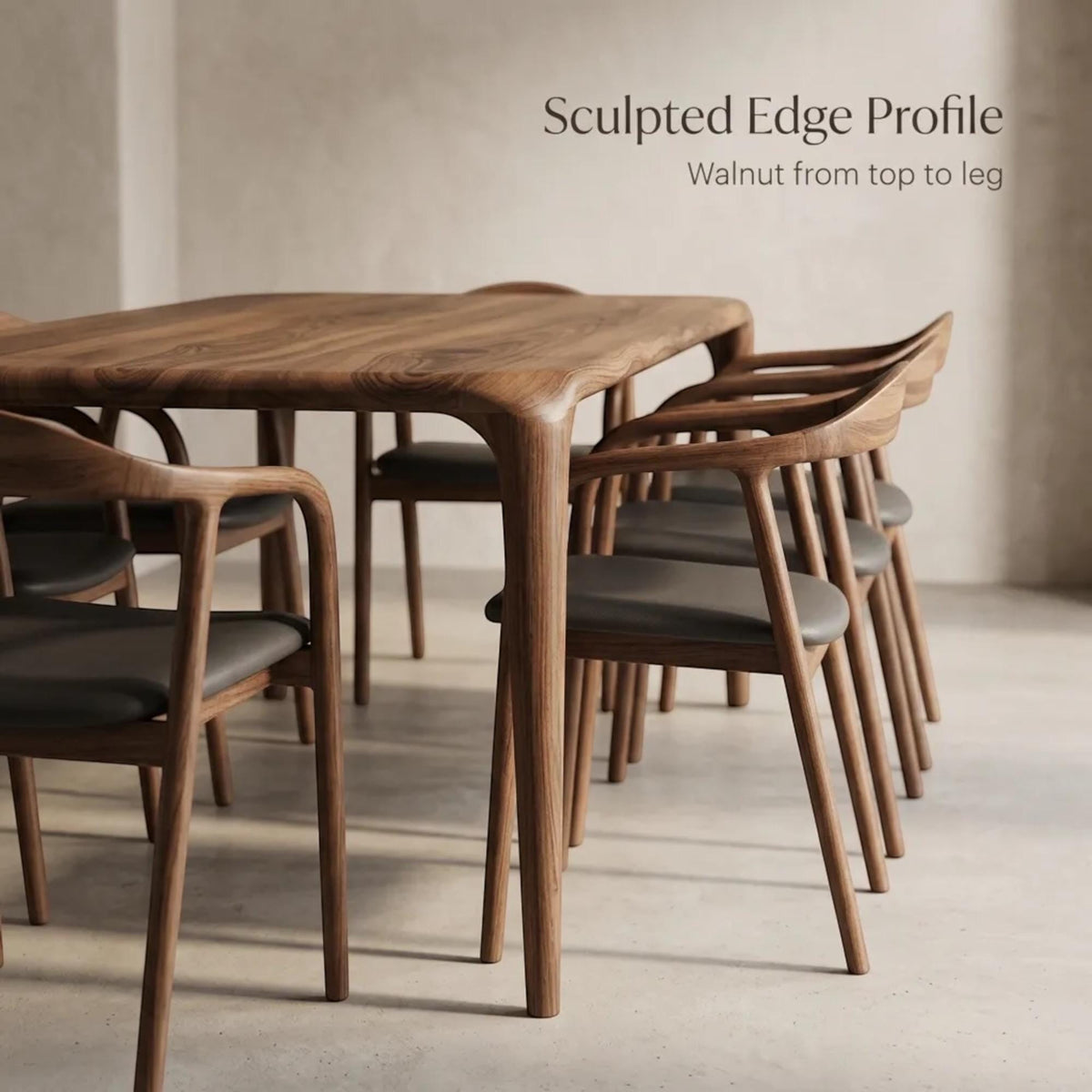 Dining Table Solid Wood Modern Rustic Kitchen Dining Room Furniture Seating Family Gatherings